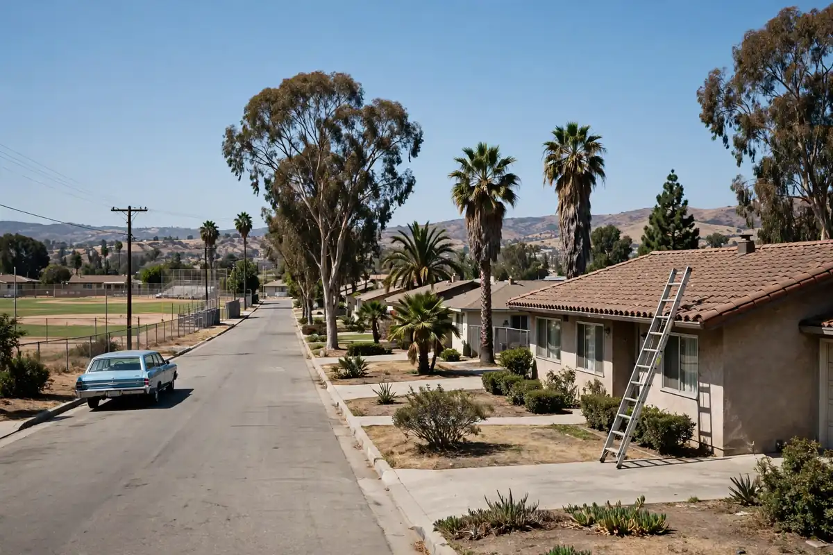 Roof inspection in Alicante Park, La Mirada, CA 90638