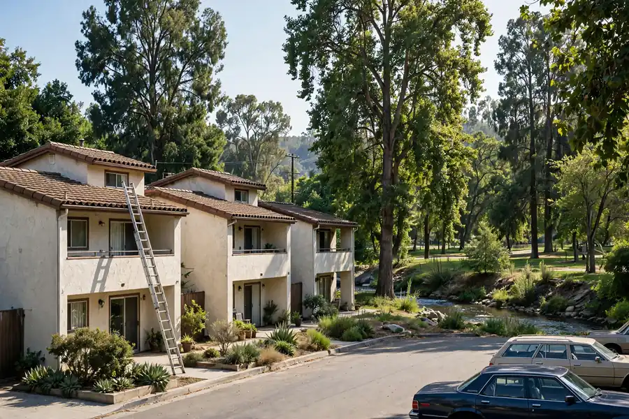 Roof inspection in Creek Park, La Mirada, CA 90638