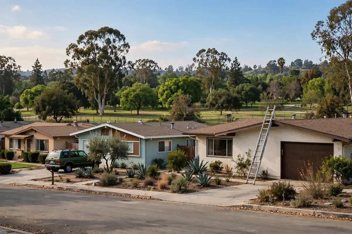Roof inspection in Green Hills Center, La Mirada, CA 90638