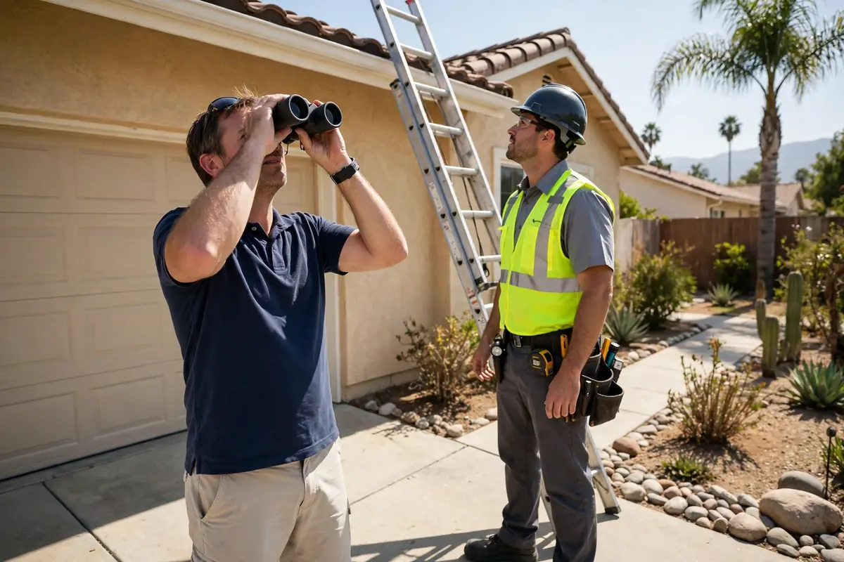 DIY vs. Professional Roof Inspection: Where the Line Is — La Mirada, CA