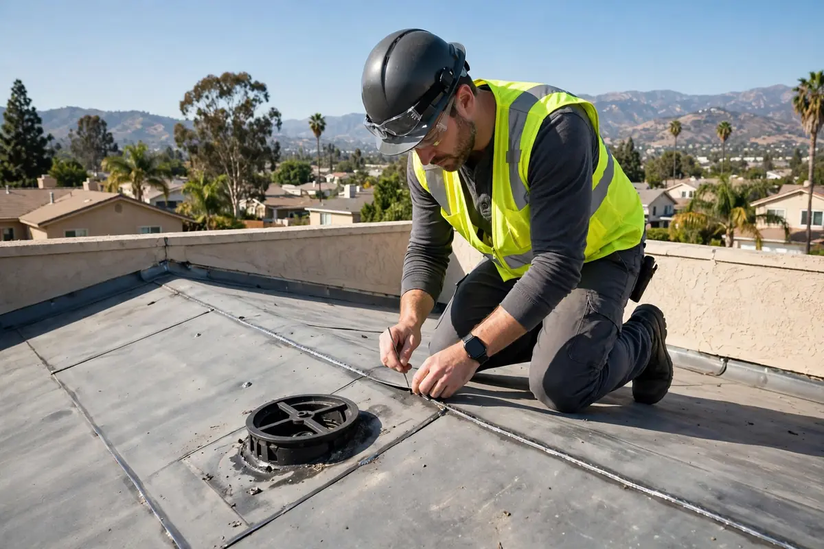 Flat Roof Inspection Guide: What Low-Slope Roofs Need — La Mirada, CA