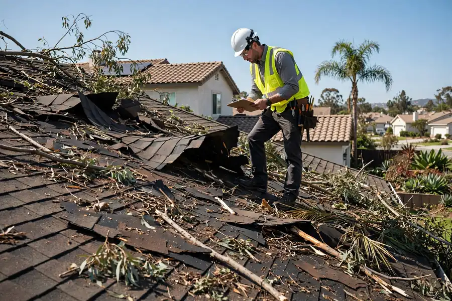 Storm Damage Inspection: 9 Signs Your Roof Took a Hit — La Mirada, CA