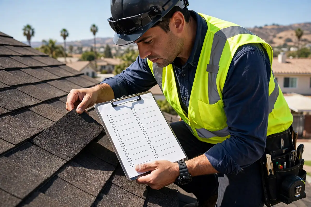 What a Professional Roof Inspection Includes (Full Checklist) — La Mirada, CA