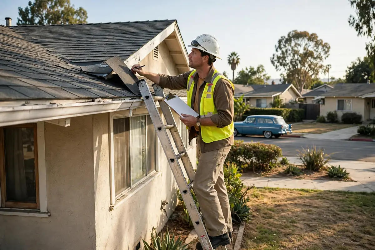 Annual Roof Maintenance Inspection in Breezewood Village, La Mirada, CA