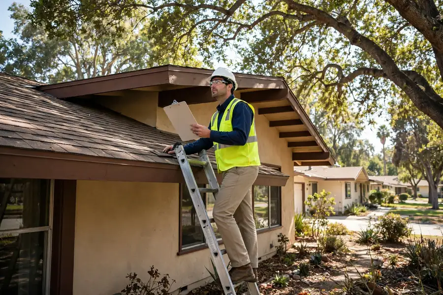 Annual Roof Maintenance Inspection in Bristol Terrace, La Mirada, CA
