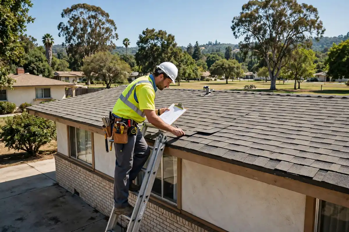 Annual Roof Maintenance Inspection in Green Hills Center, La Mirada, CA