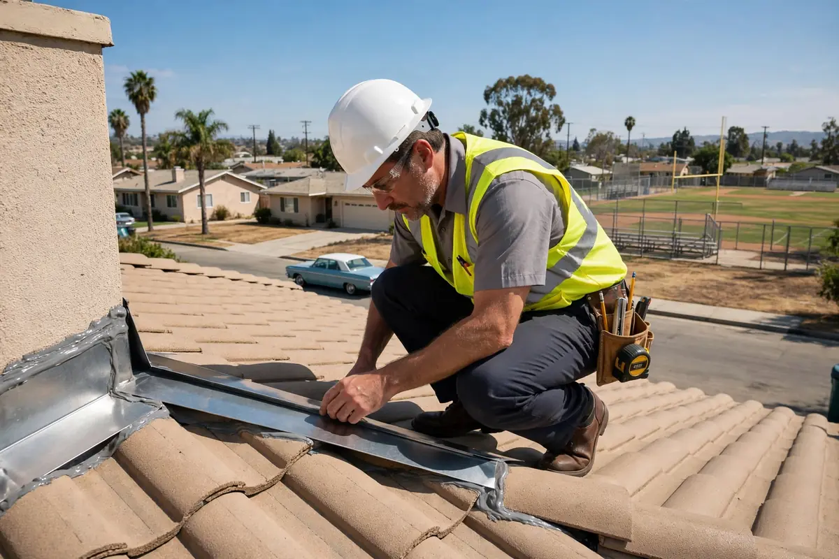 Post-Repair Roof Inspection in Alicante Park, La Mirada, CA