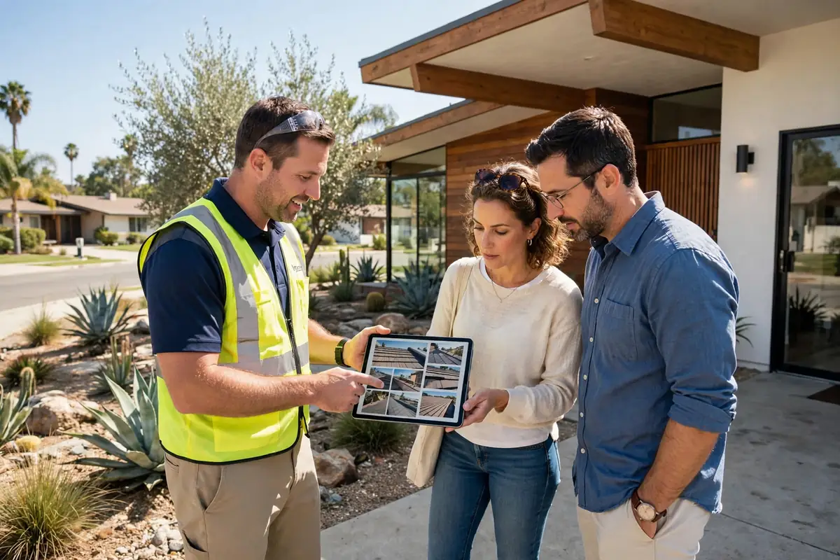 Pre-Purchase Roof Inspection in Granada Heights, La Mirada, CA