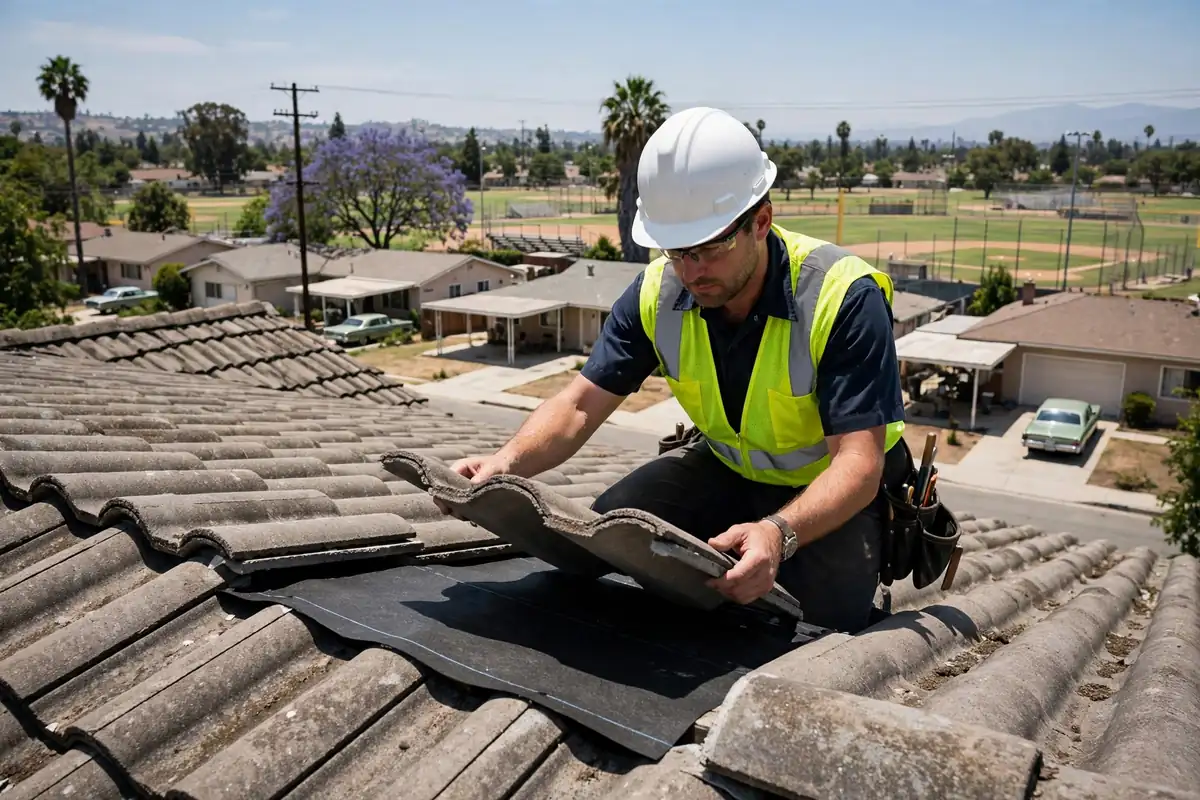 Tile Roof Inspection in Alicante Park, La Mirada, CA