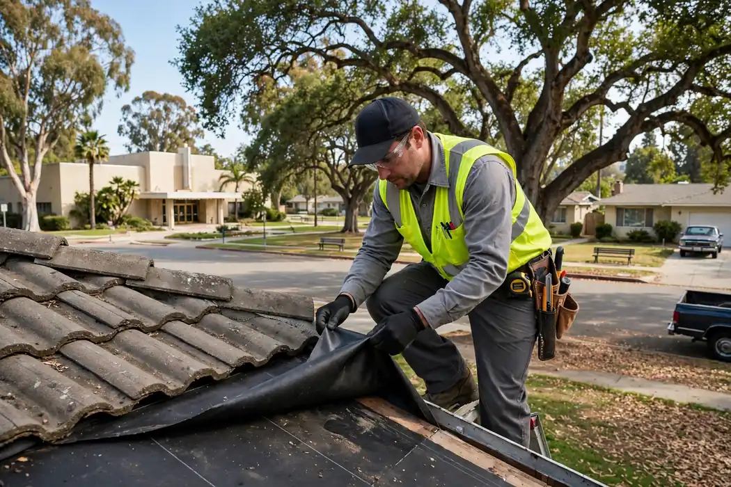 Tile Roof Inspection in La Mirada Landmark, La Mirada, CA