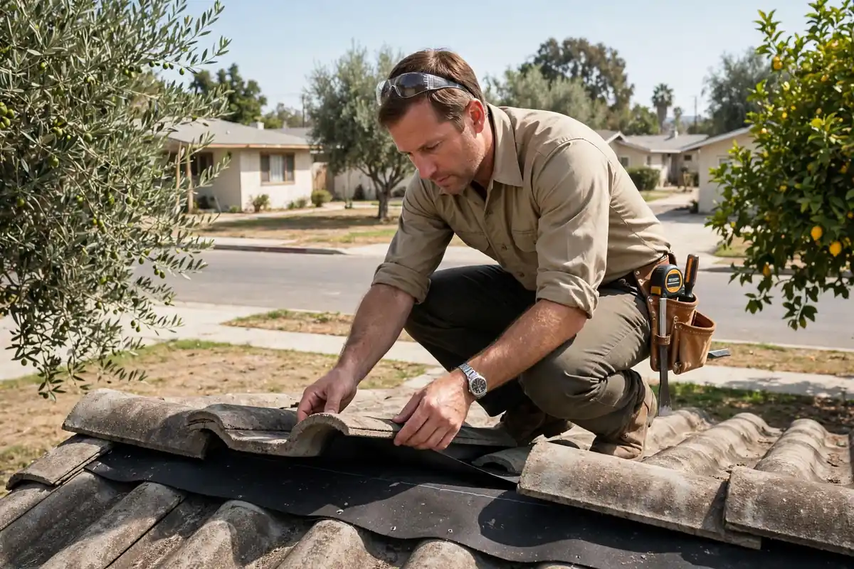 Tile Roof Inspection in Ramhurst Drive, La Mirada, CA